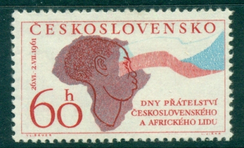 Czechoslovakia-1961-Africa-Friendship-MUH-lot38366