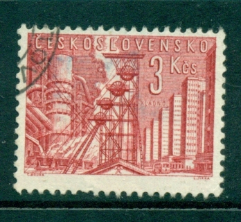 Czechoslovakia-1961-Blast-Furnace-CTO-lot41323