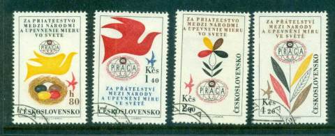 Czechoslovakia-1962-PRAGA-Stamp-Exhibition-FU-lot70126