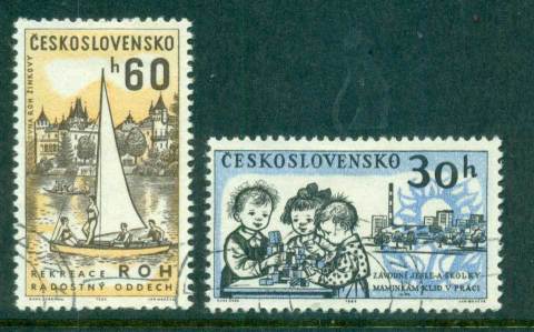 Czechoslovakia-1962-Trade-Union-Rest-Home-FU-lot70127