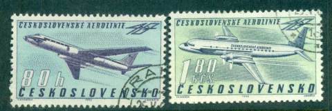 Czechoslovakia-1963-Czech-Airlines-FU-lot70137