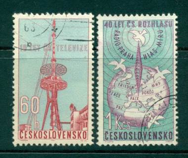 Czechoslovakia-1963-Czech-Television-CTO-lot41358