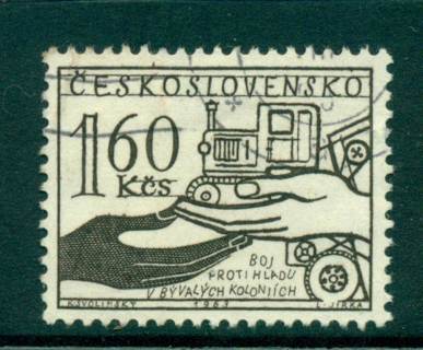 Czechoslovakia-1963-FFH-Freedom-From-Hunger-MLH-CTO-lot41367