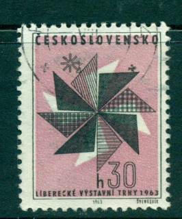 Czechoslovakia-1963-Liberec-Fair-CTO-lot41363