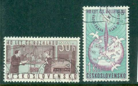 Czechoslovakia-1963-Radio-FU-lot70136