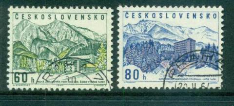 Czechoslovakia-1963-Rest-Homes-FU-lot70145