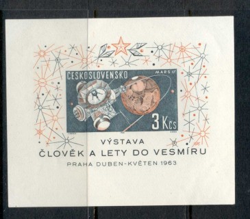 Czechoslovakia-1963-Space-Research-MS-MLH