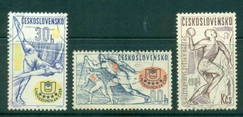 Czechoslovakia-1963-University-Games-CTO-lot41372