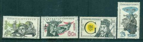 Czechoslovakia-1964-Anniversaries-FU-lot70147