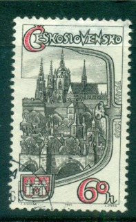 Czechoslovakia-1964-Charles-Bridge-Hradcany-CTO-lot59126