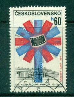 Czechoslovakia-1964-Karlovy-Vary-Film-Festival-CTO-lot59117