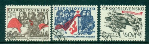 Czechoslovakia-1964-Partisans-CTO-lot59120