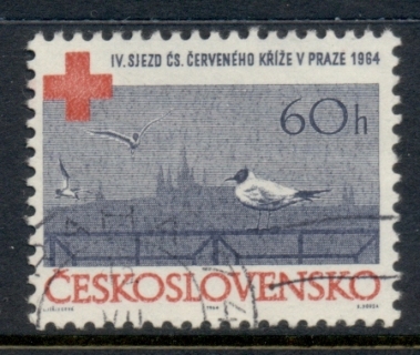 Czechoslovakia-1964-Red-Cross-Congress-FU