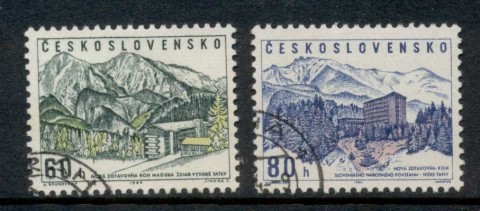 Czechoslovakia-1964-Rest-Houses-CTO