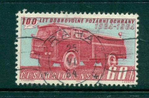 Czechoslovakia-1964-Skoda-Fire-Engine-CTO-lot41379