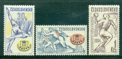 Czechoslovakia-1964-University-Games-MUH-lot34874