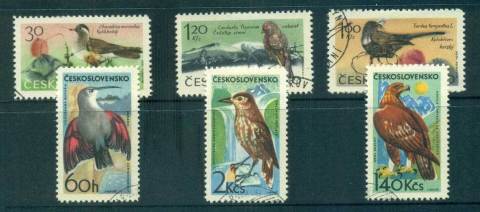 Czechoslovakia-1965-Mountain-Birds-CTO-lot59147