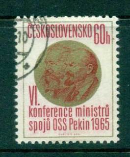 Czechoslovakia-1965-Postal-Ministers-CTO-lot59143