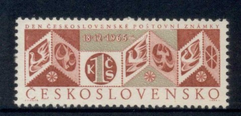 Czechoslovakia-1965-Stamp-Day-MLH