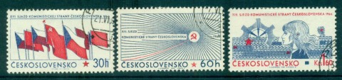 Czechoslovakia-1966-Comunist-party-CTO-lot59161