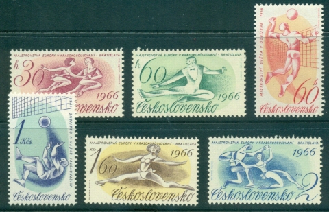 Czechoslovakia-1966-Figure-Skating-MUH-lot34879