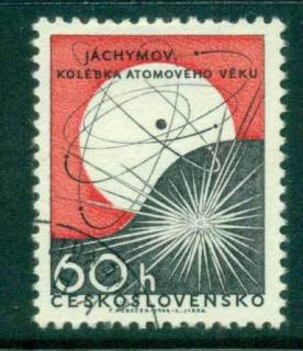 Czechoslovakia-1966-Pitchblende-CTO-lot59166