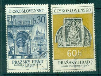 Czechoslovakia-1966-Prague-castle-FU-lot70169