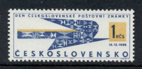 Czechoslovakia-1966-Stamp-Day-MLH