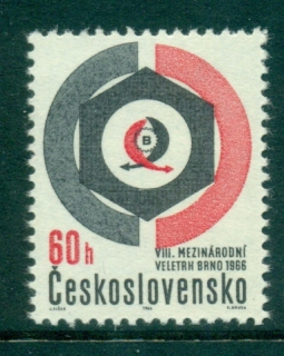 Czechoslovakia-1966-Trade-Fair-Bruno-MUH-lot34888