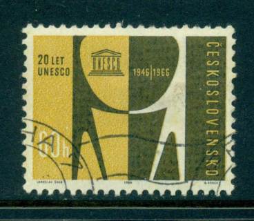 Czechoslovakia-1966-UNESCO-20th-Anniversary-CTO-lot41401