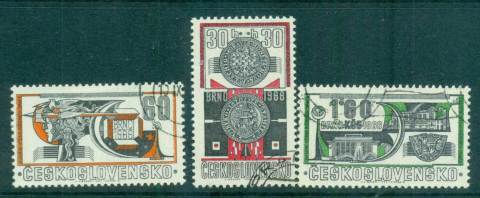 Czechoslovakia-1966-brno-Philatelic-Exhibition-FU-lot70177