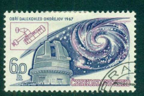 Czechoslovakia-1967-Astronomical-Union-CTO-lot59192