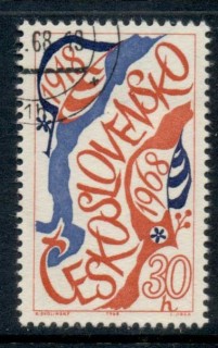 Czechoslovakia-1967-Czech-50th-Anniversary-CTO