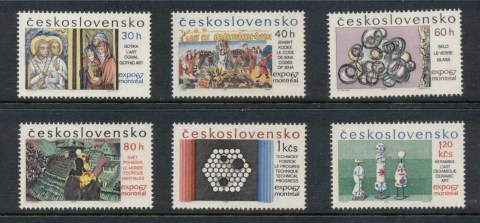 Czechoslovakia-1967-Montreal-EXPO-MLH