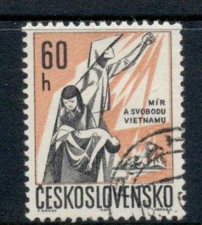 Czechoslovakia-1967-Peace-Freedom-in-Vietnam-CTO