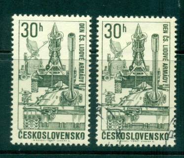 Czechoslovakia-1967-Peoples-Army-MUH-CTO-lot41430