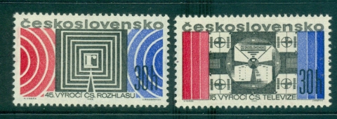 Czechoslovakia-1968-Broadcasting-MUH-lot34880