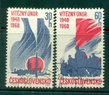 Czechoslovakia-1968-February-Revolution-CTO-lot41439