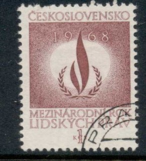 Czechoslovakia-1968-International-Human-Rights-Year-CTO