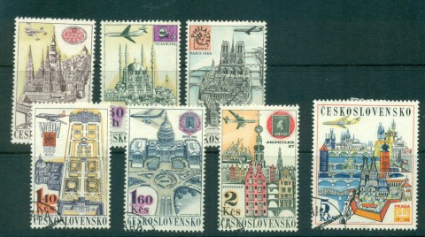 Czechoslovakia-1968-PRAGA-68-CTO-lot59299