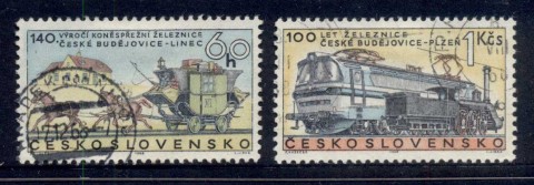 Czechoslovakia-1968-Railroads-FU