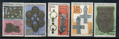 Czechoslovakia-1969-Archaeological-Treasures-CTO