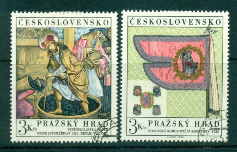 Czechoslovakia-1969-Prague-Castle-Art-treasures-CTO-lot59232