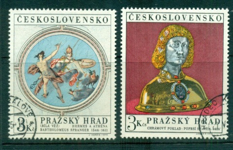 Czechoslovakia-1970-Prague-castle-Art-Treasures-CTO-lot59249