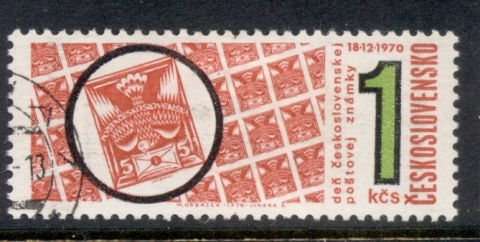 Czechoslovakia-1970-Stamp-Day-FU