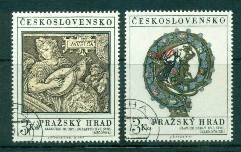 Czechoslovakia-1971-Art-CTO-lot59266