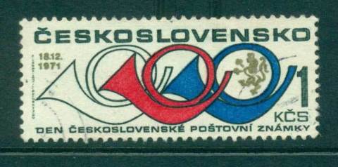 Czechoslovakia-1971-Stamp-day-CTO-lot41490