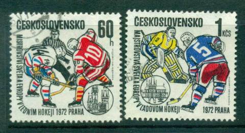 Czechoslovakia-1972-Ice-Hockey-CTO-lot59285