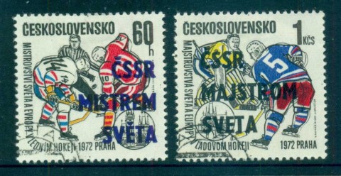 Czechoslovakia-1972-Ice-Hockey-Opts-CTO-lot72005