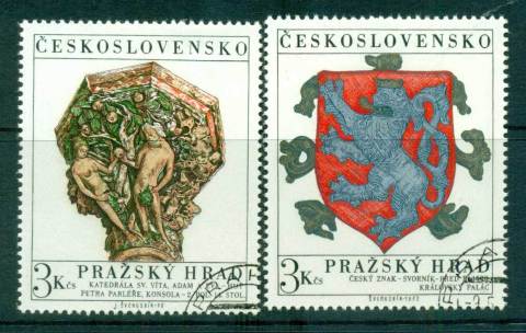 Czechoslovakia-1972-Prague-castle-Art-Treasures-CTO-lot59288